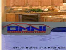 Tablet Screenshot of omniconstruction.com